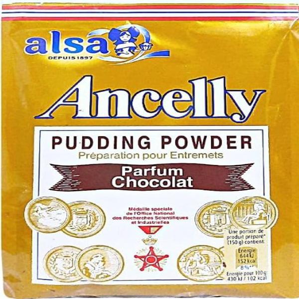 Préparation pour Pudding Ancelly Chocolat – Alsa (4 x 40 g)