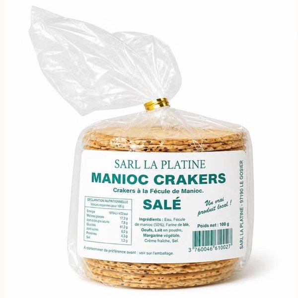 Manio Crackers salés